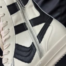 Black White Leather High Top Shoe Luxury Suede Boot Men Shoes Zipper Women Casual Sneaker Design Ankle Boots