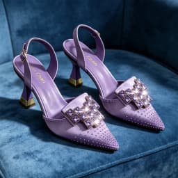 Women Green Satin Slingback High Heels Pointed Toe Emerald Crystal Rhinestone Sandals Wedding Evening Party Formal Dress Pumps