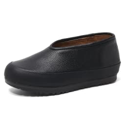 Women's 2026 New Model Genuine Leather Single Shoes, Retro and Warm, Bean-shaped Shoes, Flat Bottom, Mom's Shoes Luxury Shoes