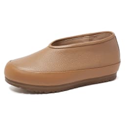 Women's 2026 New Model Genuine Leather Single Shoes, Retro and Warm, Bean-shaped Shoes, Flat Bottom, Mom's Shoes Luxury Shoes