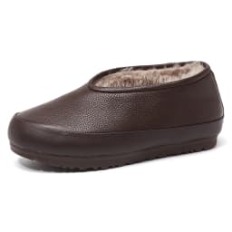 Women's 2026 New Model Genuine Leather Single Shoes, Retro and Warm, Bean-shaped Shoes, Flat Bottom, Mom's Shoes Luxury Shoes
