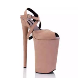 New 23CM/9inches Luminous PU upper Platform High Heels Shoes Sexy Pole Dance Sandals Pole Dance shoes