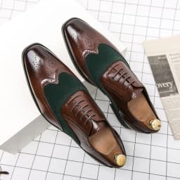 Trend Formal Brogues Social Office Shoes For Men Classic Casual Business Shoes Men High Quality Wedding Dress Shoes For Men