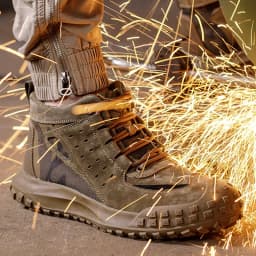 Camouflage Indestructible Shoes Puncture-Proof Safety Shoes Men Anti Scald Welding Boots Steel Toe Shoes Non-slip Work Boots