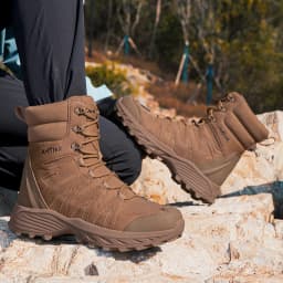 Men Tactical Boots Breathable High Quality Male Outdoor Army Boots Camping Rapid Response Desert Boot Anti-Slip Hunting Boots