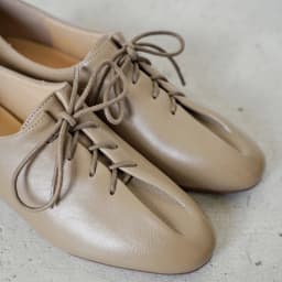 danxuefei 2026 spring new women's sheepskin round toe lace-up pleated flats oxfords high quality soft comfortable casual shoes