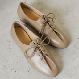 danxuefei 2026 spring new women's sheepskin round toe lace-up pleated flats oxfords high quality soft comfortable casual shoes
