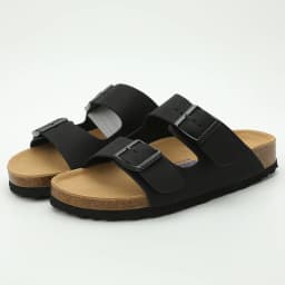 2026 New Fashion Versatile Slippers Double Breasted Men Women Sandals All Leather Cork Sole Sandals Fashion Versatile Slippers