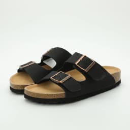 2026 New Fashion Versatile Slippers Double Breasted Men Women Sandals All Leather Cork Sole Sandals Fashion Versatile Slippers