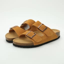 2026 New Fashion Versatile Slippers Double Breasted Men Women Sandals All Leather Cork Sole Sandals Fashion Versatile Slippers