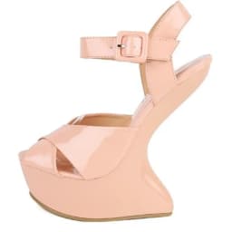 Strange Style Peep Toe Platfrom Sandals Sexy Pointed Toe Leather Size 35-48Custaomized New Arrivals Fashion Women Modern Shoes