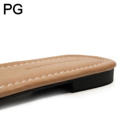 PG Minimalist Square Front Slide Sandals Double Hollow Detail Low Flat Heel Spanish All Match Office Commute Summer Footwear