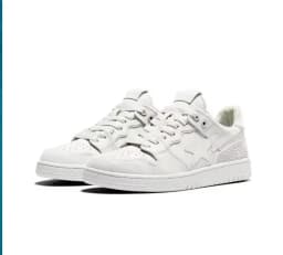 A BATHING APE Men All Black Shark BAPESTA Casual Plarfom Shoes Unisex Women Slip-Resistant Outdoor Soft Walking Sneakers