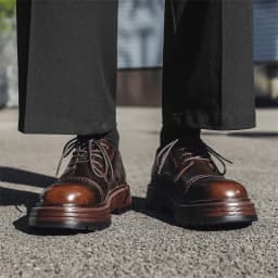 Height Increasing Vintage British Men Casual Leather Shoes Dress Tooling Boots Outdoor Business Loafers Spring Summer Shoes