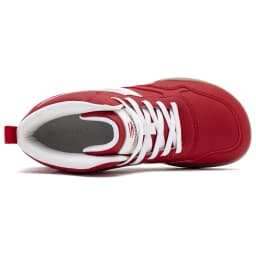 HOBIBEAR Wide Toe Box Walking Boots Unisex Artificial Leather Mid-Top Outdoor Ankle Shoe Lace Up Non-Slip Running Shoes