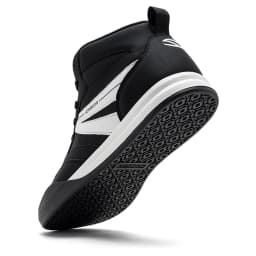 HOBIBEAR Wide Toe Box Walking Boots Unisex Artificial Leather Mid-Top Outdoor Ankle Shoe Lace Up Non-Slip Running Shoes