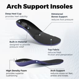 FitVille Men's Soes Extra Wide Slip-On Walking Shoes for Men Orthopedic Casual Sneakers with Arch Support for Plantar Fasciitis
