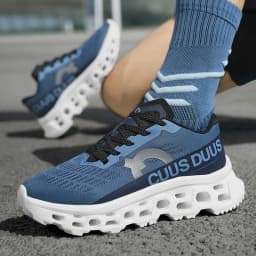 2026Male Cushioning Sneakers NonSlip Casual Sports Shoes Lightweight Men's Walking Running Shoes Hhollow Design Large Size 39-45