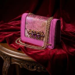 New INS Style Fashion Itlian Design High Heels Shoes  and Bag Set Rhinestone-Embellished Designer Shoes Heel Perfect for Party
