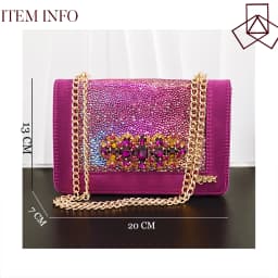New INS Style Fashion Itlian Design High Heels Shoes  and Bag Set Rhinestone-Embellished Designer Shoes Heel Perfect for Party