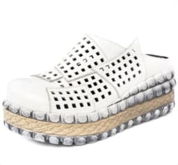 ZXRYXGS Hollow Cowhde Summer Leather Slippers Women Shoes High Heel Sandals 2026 Summer Women Sandals Platform Wedges Slippers