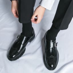 High Quality Brogues Party Wedding Shoes For Men Formal Office Men's Dress Shoes Slip On Casual Leather Business Loafers Shoes