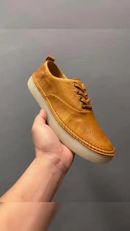 QHCCID Male Low Top Soft Cowhide Casual Shoes Shallow Breathable Summer Footwear