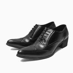 New Style Pointed-Toe Business Formal Leather Shoes for Men - English Style High-Heeled Brogue Trendy Casual Men's Shoes