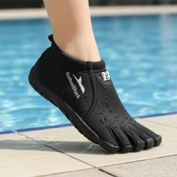 Durable Neoprene Five Toe Water Shoes, GallonShark Anti-Slip Barefoot Sneakers for Water Sports & Indoor Training
