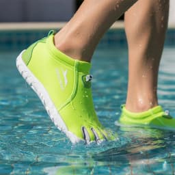 Durable Neoprene Five Toe Water Shoes, GallonShark Anti-Slip Barefoot Sneakers for Water Sports & Indoor Training