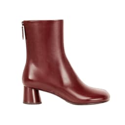 QUTAA Fashion Cow Leather Women Ankle Boots Autumn Shoes Winter Lady High Heel Zipper Round Toe Sexy Dress Short Boots 34-42