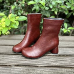 QUTAA Fashion Cow Leather Women Ankle Boots Autumn Shoes Winter Lady High Heel Zipper Round Toe Sexy Dress Short Boots 34-42