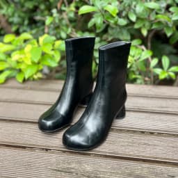QUTAA Fashion Cow Leather Women Ankle Boots Autumn Shoes Winter Lady High Heel Zipper Round Toe Sexy Dress Short Boots 34-42