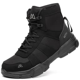 Lightweight Indestructible Steel Toe Safety Work Shoes Puncture Resistant Non Slip Tactical Work Sneakers for Men Women