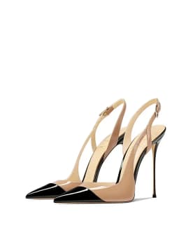 2026 New Nude Patent Leather Design with A Niche, Non Tiring, High-end Feel, Pointed Toe, Slim Heel, High Heels for Women