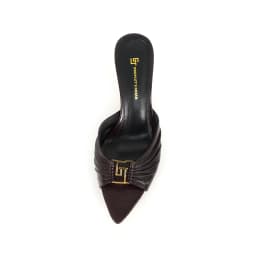 Ladies' High Heels and Slippers, Pointed Design, Metal Decoration, Slim Heel, Suitable for Women to Wear, Fashionable Style, Sum