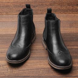 Size 7-13 Brogue Chelsea Men Boots Classical American Style Leather Boots