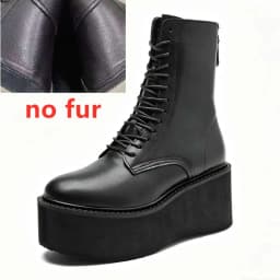 AIYUQI Women's Snow Boots 2026 New Thick-soled Non-slip Women Short Boots Large Size Warm Female Winter Shoes Ankle Boots