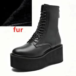 AIYUQI Women's Snow Boots 2026 New Thick-soled Non-slip Women Short Boots Large Size Warm Female Winter Shoes Ankle Boots