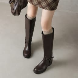 FEDONAS Women Genuine Leather Knee High Boots Thick Heels Long Motorcycle Boots Quality Warm High Knight Boots Shoes