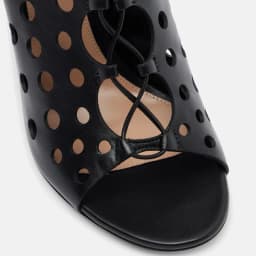 Lace Up Hollow Out Peep Toe Sandals Sexy Round Toe Thin Heel Matte Leather Customized New Arrivals Fashion Women Shoes