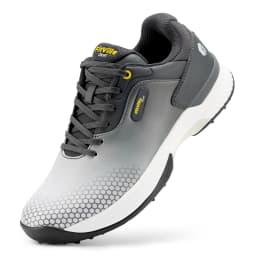 FitVille Wide Men's Golf Shoes Non-Slip Wear-Resistant Comfortable Pickleball Sports Shoes Suitable for Swollen Feet Relieve Toe