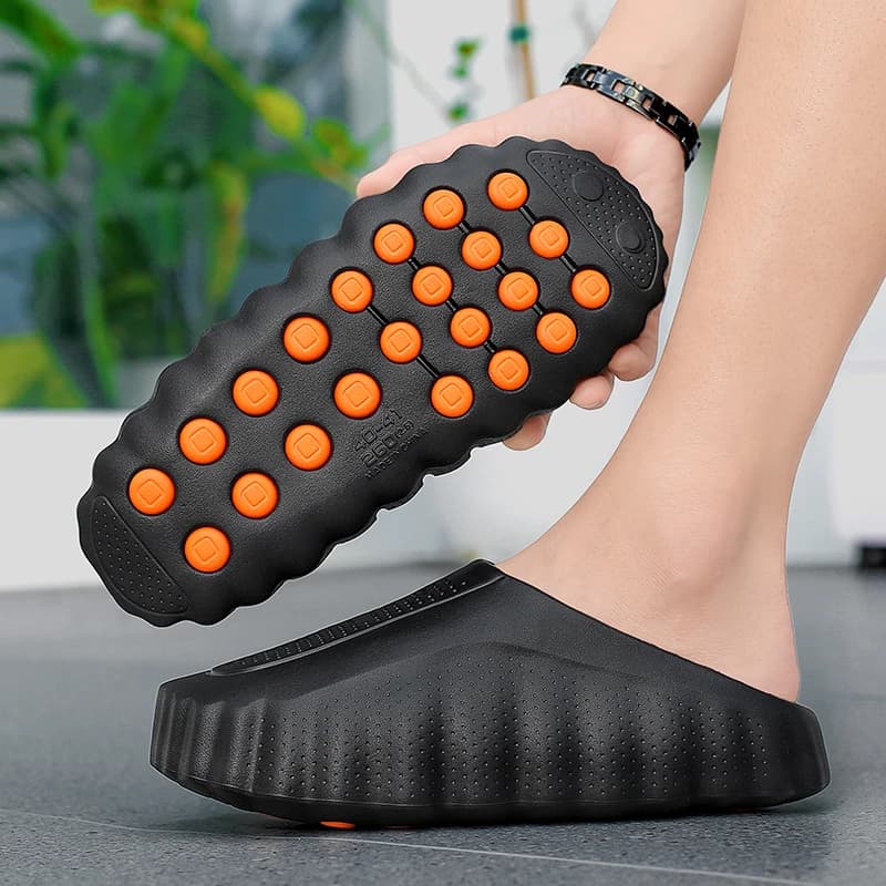 Brand Men Slippers Shoes Fashion Summer Non-Slip Male Sandals Water Shoes Slides 286 2026 Outdoor Womens Beach Shoes Slipper Man