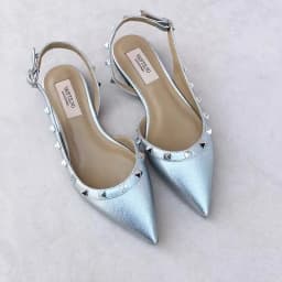 Summer Women Sandals luxury women's shoes 2026 New Leather Brand Rivets Shoes Pointed Toe Thin Flat Slippers Solid Casual Outdoo