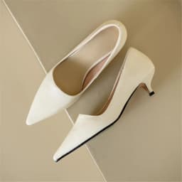 FEDONAS Sexy Women Pumps Pointed Toe Thin Heels Office Party Wedding Shoes Woman Cow Leather Basic Pumps Spring