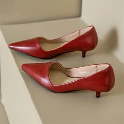 FEDONAS Sexy Women Pumps Pointed Toe Thin Heels Office Party Wedding Shoes Woman Cow Leather Basic Pumps Spring