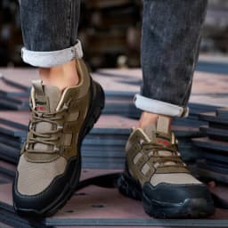 Men's Safety Shoes, Puncture Resistant Work Boots, Protective Shoes, Wear-Resistant Work Shoes, Insulated Shoes
