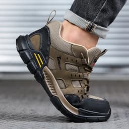 Men's Safety Shoes, Puncture Resistant Work Boots, Protective Shoes, Wear-Resistant Work Shoes, Insulated Shoes