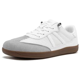 HOBIBEAR Women Men Wide Width Mesh Shoes Adjustable Slip On Sneakers Casual Retro Walking Shoes for Unisex