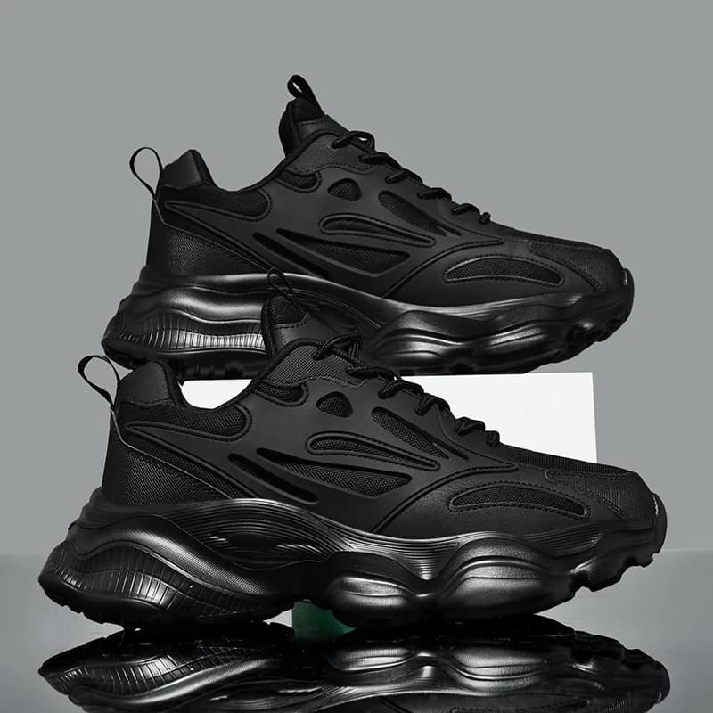 Men's Breathable Fashion Casual Sports Shoes Four Seasons Wear-Resistant Outdoor Soft Sole Comfort Running Sneakers Walking Shoe